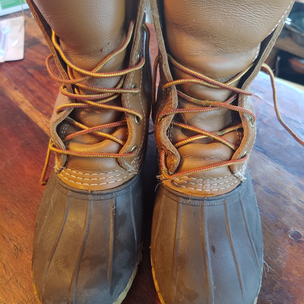 L.L. Bean duck boots